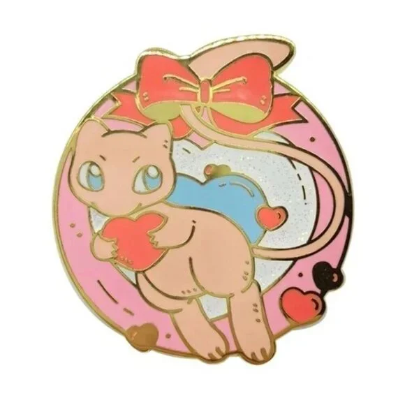 Legendary Mew Gold Enamel Pin - Rare Pokémon Collectible - Picture 4 of 6
